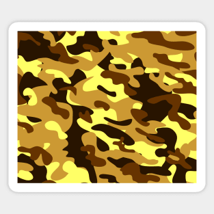 Camouflage Brown Sticker